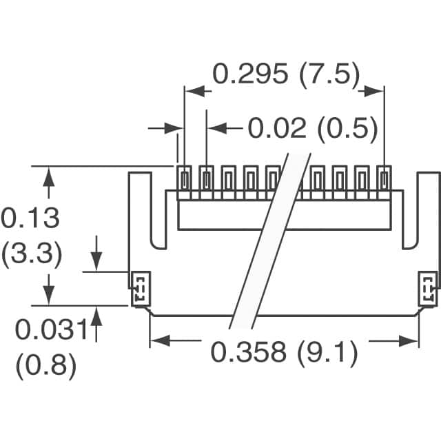 XF2W-1615-1A Omron Electronics Inc-EMC Div  Conjuntos de conectores FFC FPC (planos y flexibles)